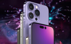 A série Apple do iPhone 14 está preparada para fazer um splash no mundo dos smartphones. (Fonte de imagem: iPhone 14 Pro concept - RendersByShailesh & Unsplash - edited)