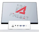 O A8 também tem portas USB4. Na foto: a frente do mini PC em uma imagem promocional. (Fonte da imagem: Firebat)