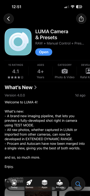 (Fonte da imagem: Apple app store)