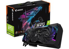 Gigabyte e outros parceiros da AIB lançarão em breve as versões RTX 30xx Super e Ti com mais VRAM. (Fonte da imagem: Gigabyte Aorus)