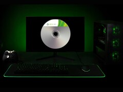 Compatibilidade retroativa do novo console Xbox com o disco do Xbox 360 (Fonte da imagem: Microsoft Xbox Gaming, Raindupon@LaunchBox)