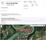 Teste de GPS do Lenovo Tab M8 2024: Visão geral