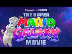 The Super Mario Galaxy Movie with Pillsbury doughboy (Fonte da imagem: Illumination, Pillsbury, com edições)
