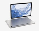 A série Galaxy Tab S9 FE será um pouco mais barata do que suas contrapartes Galaxy Tab S9. (Fonte da imagem: @OnLeaks &amp; MediaPeanut)