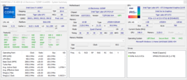 Systeminfo: Resumo do HWinfo