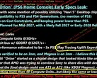 Vazamento do Moore's Law Is Dead para o Playstation 6 (fonte da imagem: Moore's Law Is Dead YouTube Channel)