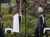 O PlayStation 5 Pro da Sony demonstrou algumas melhorias significativas em relação ao PlayStation 5 básico em FF7 Rebirth. (Fonte da imagem: Sony, DF com edições)