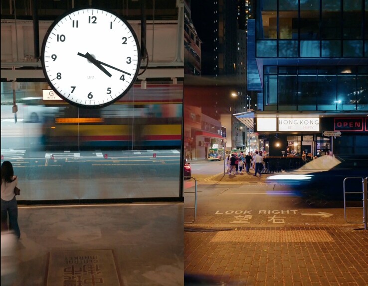 A velocidade lenta do obturador é usada para criar rastros de luz provenientes de objetos em movimento.