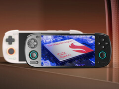 O Retroid Pocket 5 foi lançado em setembro do ano passado, com o chipset Snapdragon 865 da Qualcomm. (Fonte da imagem: Retroid & Qualcomm - editado)