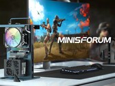 Primeiro mini PC de caixa aberta construído pelo Minisforum (Fonte de imagem: Minisforum)