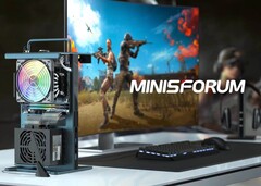 Primeiro mini PC de caixa aberta construído pelo Minisforum (Fonte de imagem: Minisforum)