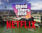 Banner do vídeo “GTA 6 Netflix Extended Look” exibido com a Grassrivers