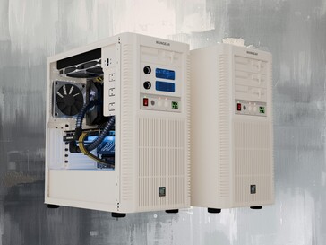 As configurações do PC para jogos pré-construído Maingear Retro98 são mostradas (Fonte da imagem: Maingear PR com edições)