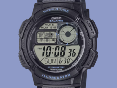 O relógio Casio AE-1000W-8AV (acima) está sendo lançado na Europa. (Fonte da imagem: Casio)