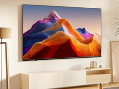 A TV 2023 Xiaomi Redmi A70 tem uma tela de 4K com uma fina moldura metálica. (Fonte da imagem: Xiaomi)