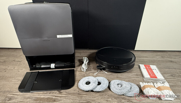 Escopo de entrega do conjunto Roborock Saros 20