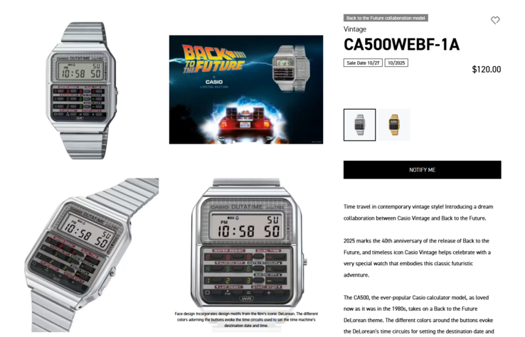 (Fonte da imagem: Casio US)