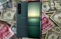 Os ventiladores Sony na China e nos EUA devem estar preparados para uma etiqueta de preço Xperia 1 IV. (Fonte da imagem: @OnLeaks/GizNext/Unsplash - editado)