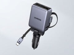 O carregador veicular da Ugreen transforma uma porta de 12 V em um hub de carregamento múltiplo.