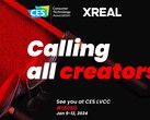 A XREAL anuncia sua presença na CES 2024. (Fonte: XREAL)