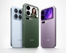 A série Xiaomi 17 será lançada na China em 25 de setembro de 2025. Na foto: o 17, o 17 Pro Max e o 17 Pro. (Fonte da imagem: Xiaomi)