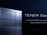O sistema de armazenamento de energia Tener Stack 9 MWh. (Fonte da imagem: CATL)