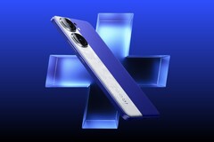 iQOO Neo9S Pro+ com capa de couro vegano na cor Buff Blue (Fonte: iQOO)