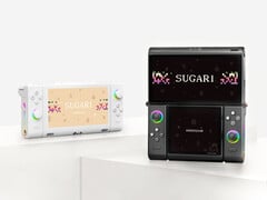 O OneXSugar Sugar 1 é um dispositivo portátil para jogos incomum para os padrões modernos. (Fonte da imagem: One-Netbook)