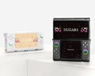 O OneXSugar Sugar 1 é um dispositivo portátil para jogos incomum para os padrões modernos. (Fonte da imagem: One-Netbook)