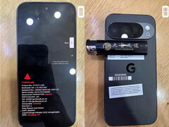 O Google Pixel 10 mostrado aqui é um protótipo e não uma unidade de varejo. (Fonte da imagem: Goofish)