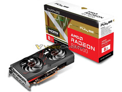 A Sapphire será uma das muitas AIBs da AMD a oferecer a Radeon RX 7600. (Fonte da imagem: VideoCardz)