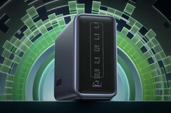 The Ugreen Nexode Desktop charger sports a massive 500-watt peak output rating. (Image source: The Verge)