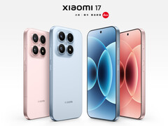 A Xiaomi vende o Xiaomi 17 em várias cores na China. (Fonte da imagem: Xiaomi)