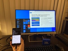 Windows 10 Modo de exibição dupla na Lumia 950XL (Fonte de imagem: ITHome)