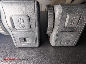 Novo mecanismo de abertura (esquerda)