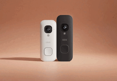 A campainha com vídeo Blink 2K+ nas cores preta e branca