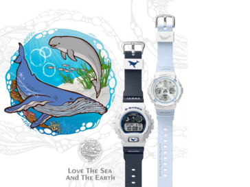 O Casio G-Shock Baby-G BGA-2800K-7A (à direita) será lançado juntamente com o BGA-2800K-7A (à esquerda). (Fonte da imagem: Casio)