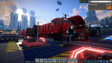 Na foto: Uma captura de tela do jogo FOUNDRY.
