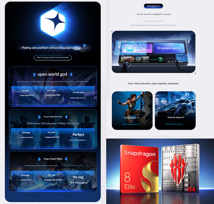 Destaques de jogos do 11 Air (Fonte da imagem: RedMagic - tradução automática)