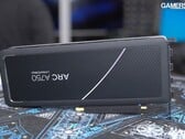 O Arco A750 é o segundo Arco A770 na pilha de produtos da Intel. (Fonte de imagem: Gamers Nexus)