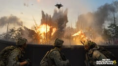 Uma imagem promocional da versão beta do Modern Warfare 4 para PC