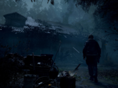 Uma captura de tela da sequência de introdução de Resident Evil 4 Remake (fonte da imagem: SteamDB)