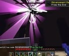 Uma captura de tela de um usuário derrotando o Dragão Ender no Minecraft