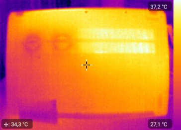 Desenvolvimento de calor - Fundo (carga)