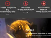 Benefícios do YouTube Premium a partir do início de outubro de 2022 (Fonte: Própria)