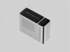 O novo mini PC para jogos Colorful Smart 900 AI conta com a mais recente APU Ryzen AI Max+ 395 Strix Halo da AMD. (Fonte da imagem: TechPowerUp)