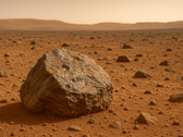 O rover Perseverance, da NASA, encontrou possíveis evidências de vida em Marte. (Fonte da imagem: OpenAI)
