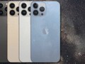 O iPhone 13 Pro Max tem uma lente larga com abertura f/1,5, UWA com f/1,8, e telefoto com f/2,8. (Fonte de imagem: Apple/ToddH - edited)