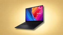 O notebook Asus ProArt 16, equipado com um processador Gorgon Point e uma tela ProArt colorida.