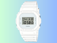 O Casio G-Shock DW-5600WW-7 (foto) chegou ao Japão. (Fonte da imagem: Casio, editado)